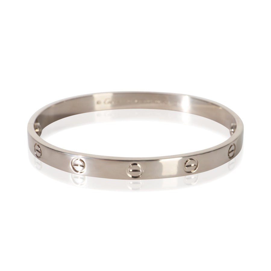 Cartier White Gold Love Bracelet 18k