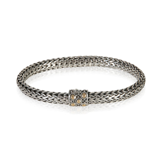 John Hardy Yellow Gold & Sterling Silver Icon Bracelet 18k