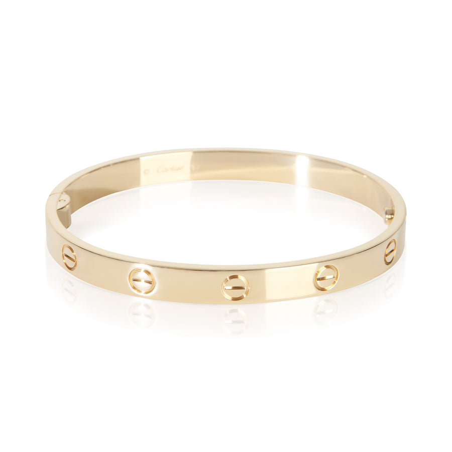 Cartier Yellow Gold Single Screw Love Bracelet 18k