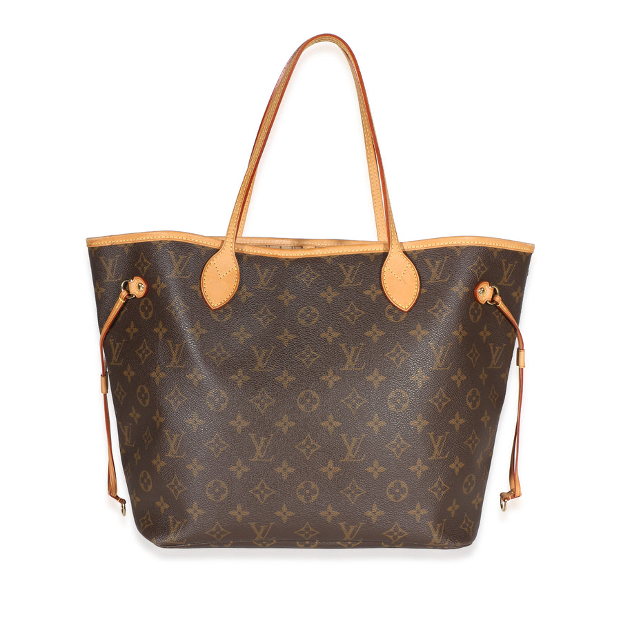 Louis Vuitton Monogram Canvas Neverfull Mm Brown Bag