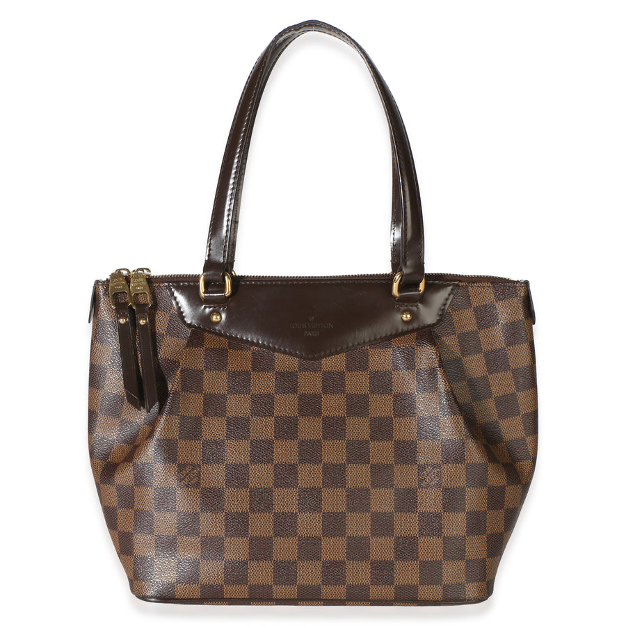 Louis Vuitton Damier Ebene Canvas Westminster Pm Brown Coated Bag
