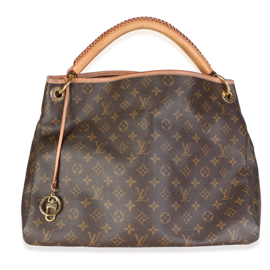 Louis Vuitton Monogram Canvas Artsy Mm Brown Bag