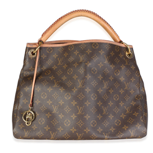 Louis Vuitton Monogram Canvas Artsy Mm Brown Bag