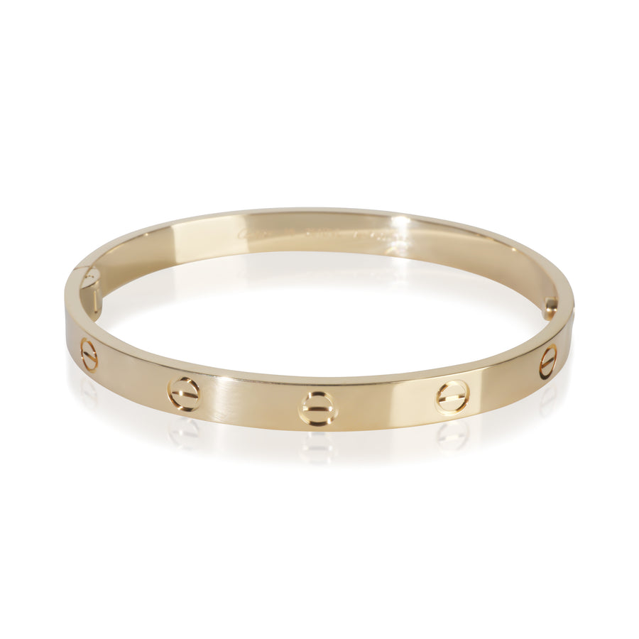 Cartier Yellow Gold Love Bracelet 18k Bracelets
