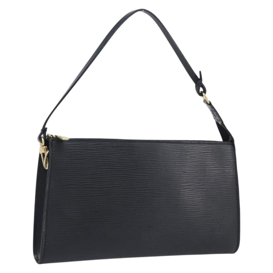 Louis Vuitton Pochette Accessoires Epi Leather Black Bag