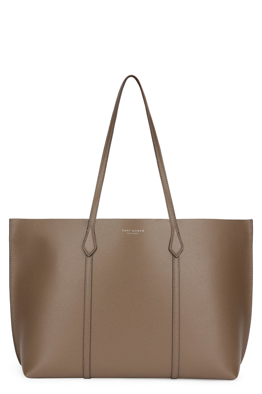 Tory Burch Perry Tote Bag — Brown Calfskin