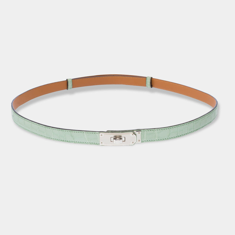 Accessoire Hermes Kelly En Cuirs Exotiques Vert - 102920 Green