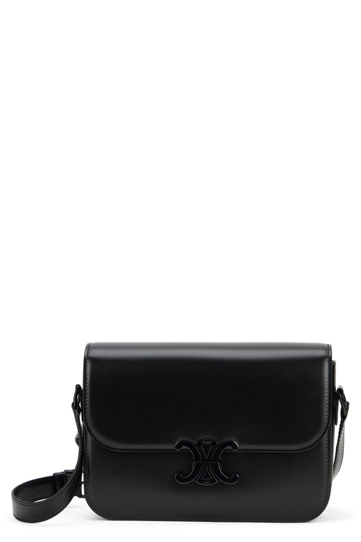 Celine Shoulder Bag — Black Calfskin