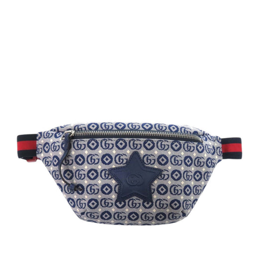 Kids GG Canvas Star Web Belt Bag - Image 1