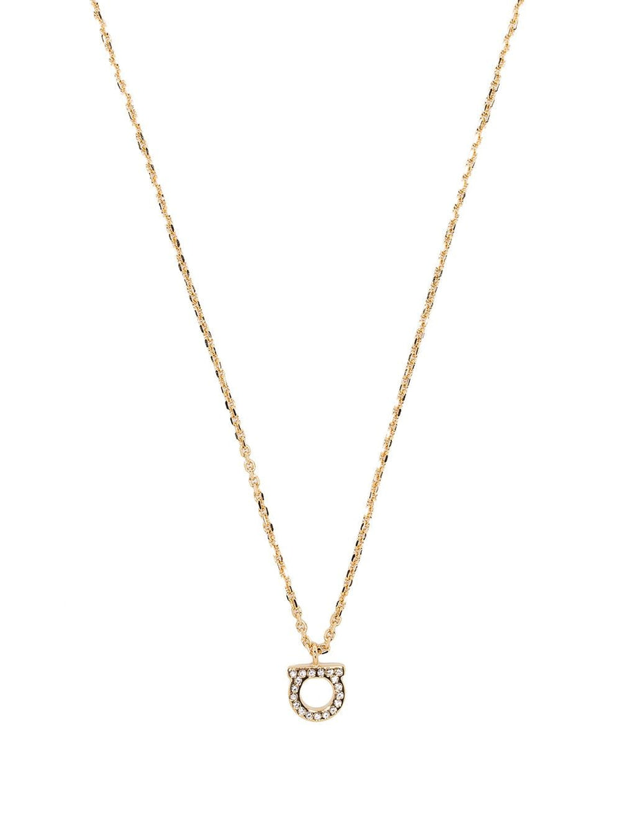 Ferragamo Gancini Necklace — Gold Necklaces