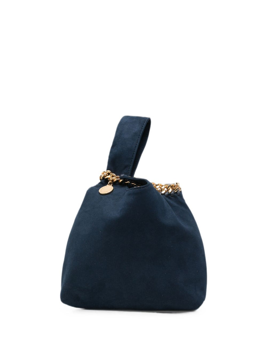 Stella Mccartney Falabella Wristlet Bag — Navy Hand