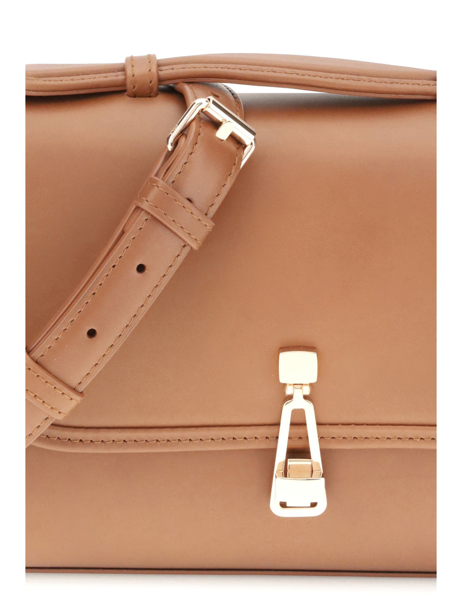 Gabriela Hearst Leonora Shoulder Bag — Brown Leather