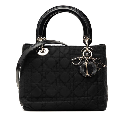 Medium Nylon Cannage Lady Dior - Image 1