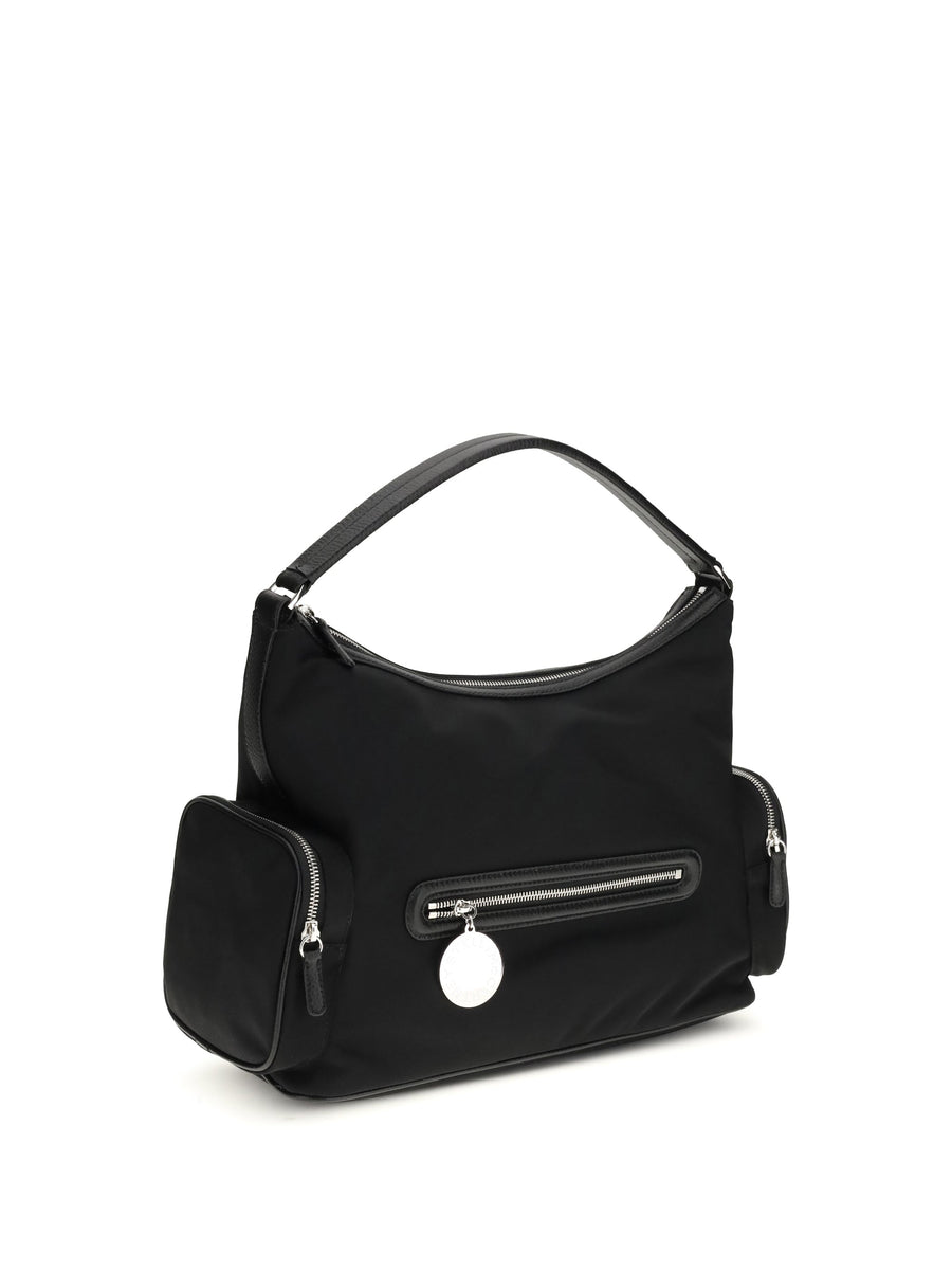 Stella Mccartney Shoulder Bag — Black Nylon