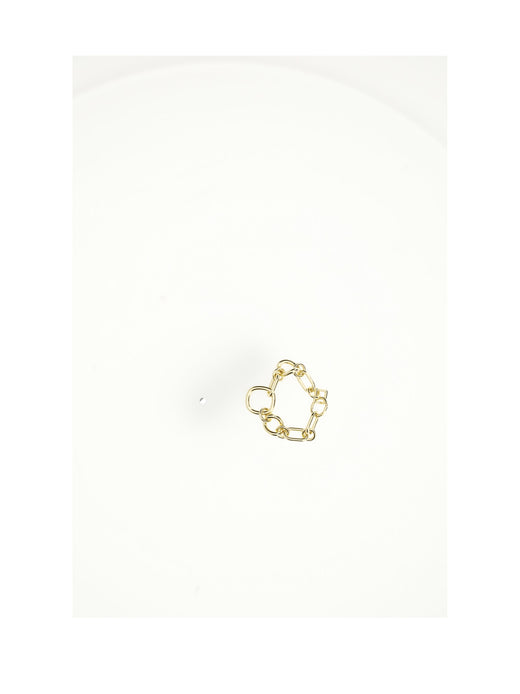 Celine Modern Thin Brooch — Gold Brass Brooches & Pins