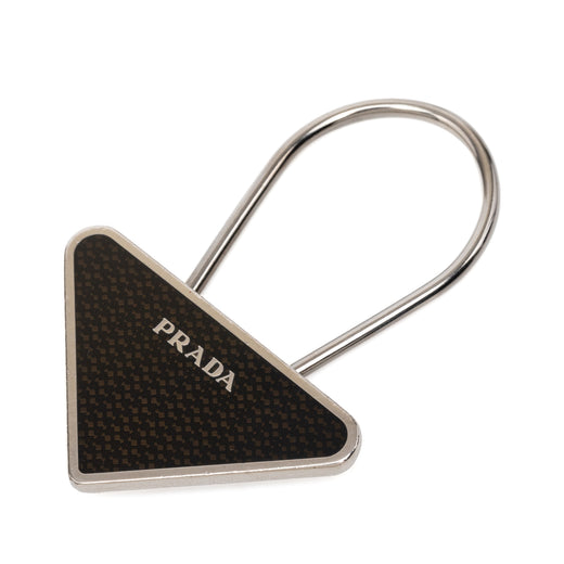 Brass Enamel Logo Key Chain - Image 1