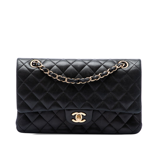 Medium Classic Lambskin Double Flap - Image 1
