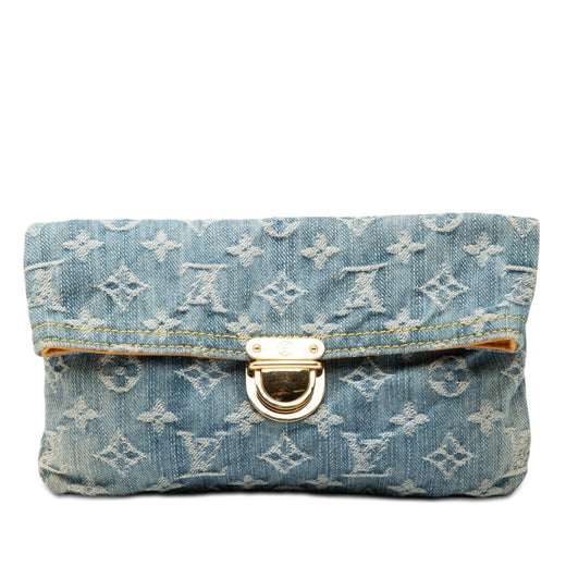 Monogram Denim Pochette Plate - Image 1