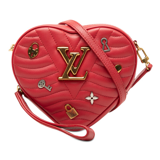 Calfskin Embellished New Wave Love Lock Crossbody - Image 1