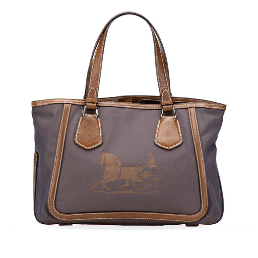 Canvas Carriage Tote - Image 1