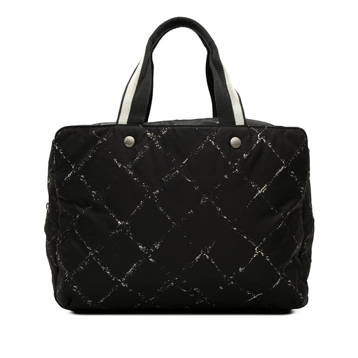 Old Travel Line Nylon Handbag - Image 1