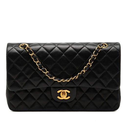 Medium Classic Lambskin Double Flap - Image 1
