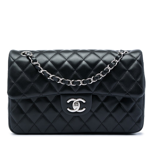 Medium Classic Lambskin Single Flap - Image 1