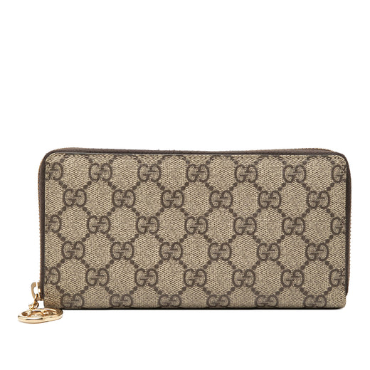 GG Supreme Zip Around Long Wallet - Image 1