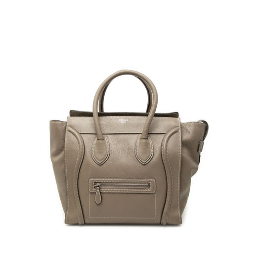 Mini Calfskin Luggage Tote - Image 1