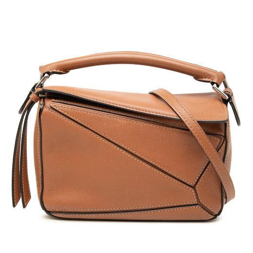 Mini Calfskin Puzzle Satchel - Image 1