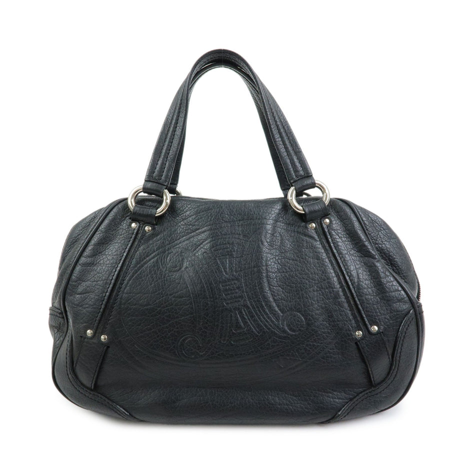 Celine Macadam Leather Black Bag