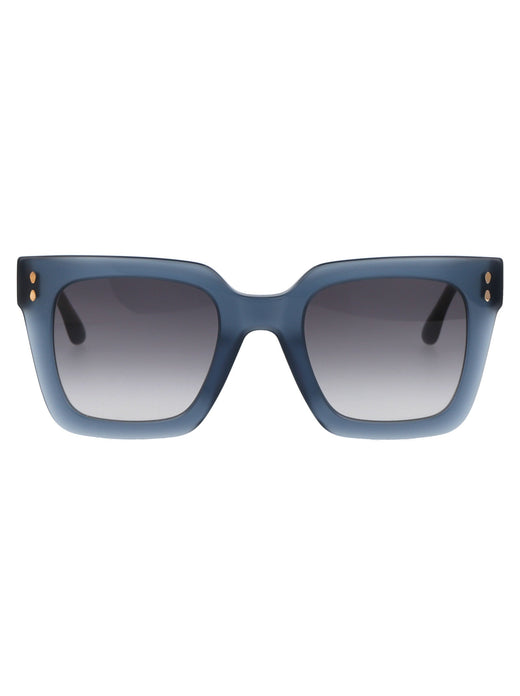 Isabel Marant Acetate Square Sunglasses — Blue