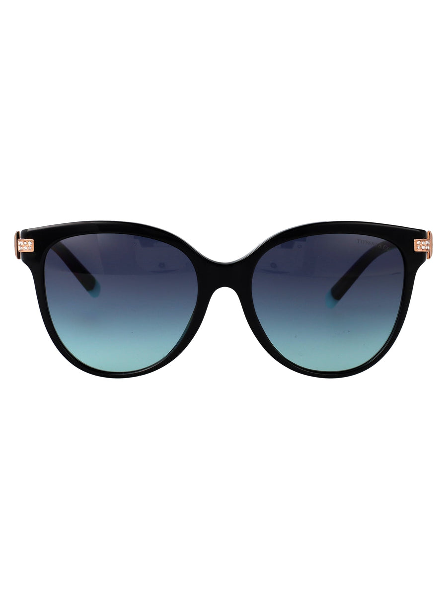 Tiffany & Co. 0tf4193b Gradient Lens Sunglasses — Black Acetate