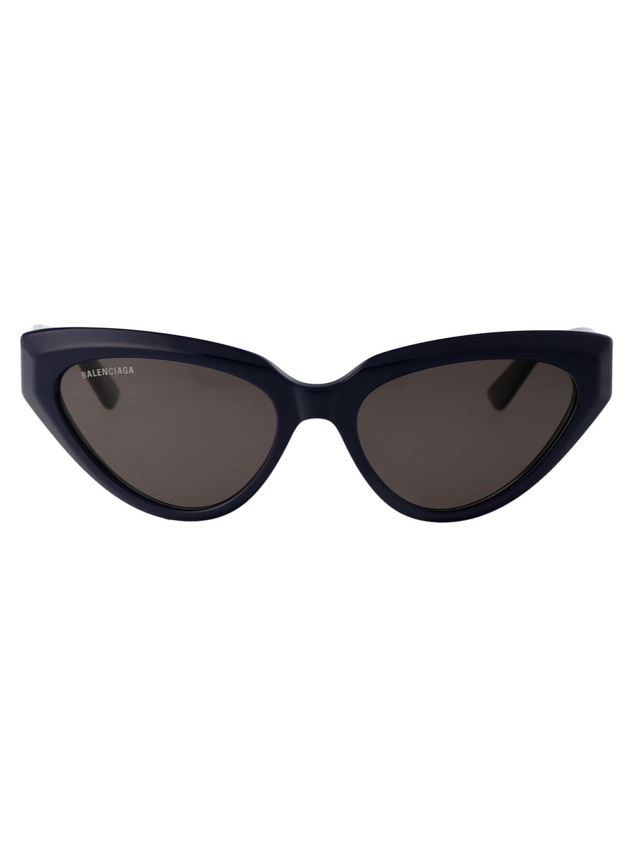 Balenciaga Bb0270s Cat-Eye Sunglasses — Navy Acetate