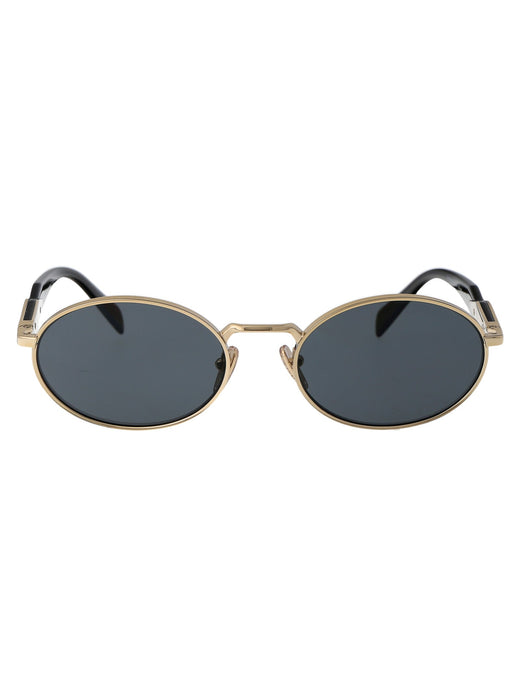 Prada 0pr Pale Gold Metal Sunglasses —