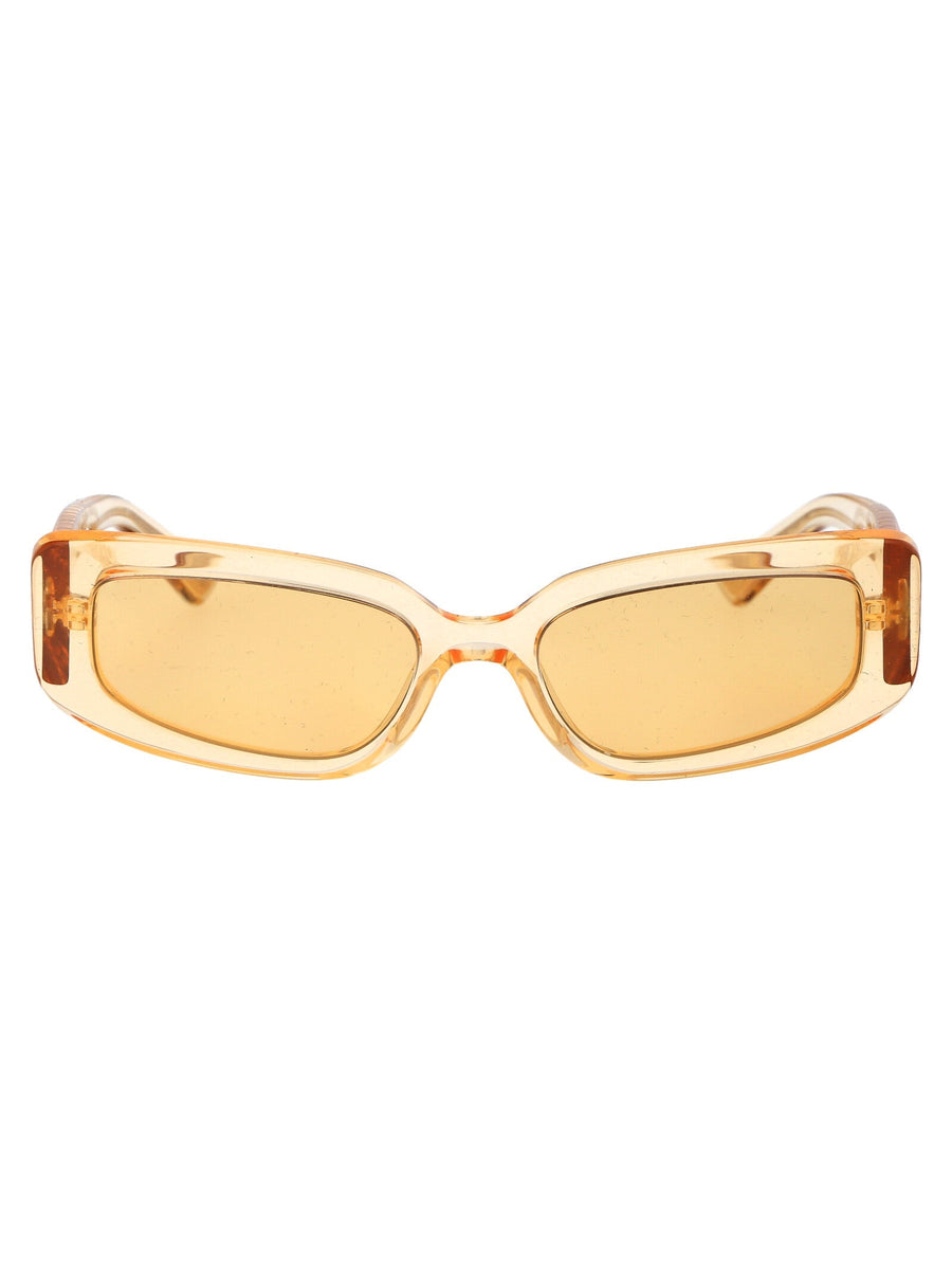 Dolce & Gabbana 0dg4445 Orange Transparent Acetate Sunglasses —