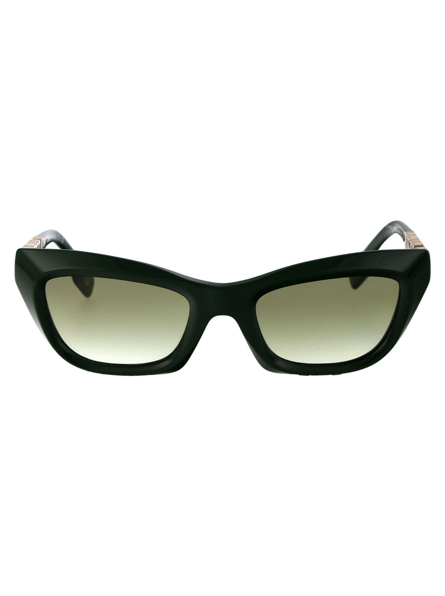 Burberry 0be4409 Green Acetate Sunglasses — Black