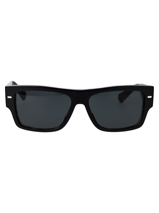 Dolce & Gabbana 0dg4451 Acetate Frame Sunglasses — Black