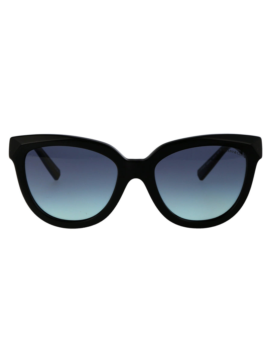 Tiffany & Co. 0tf4215 Polished Black Acetate Sunglasses —