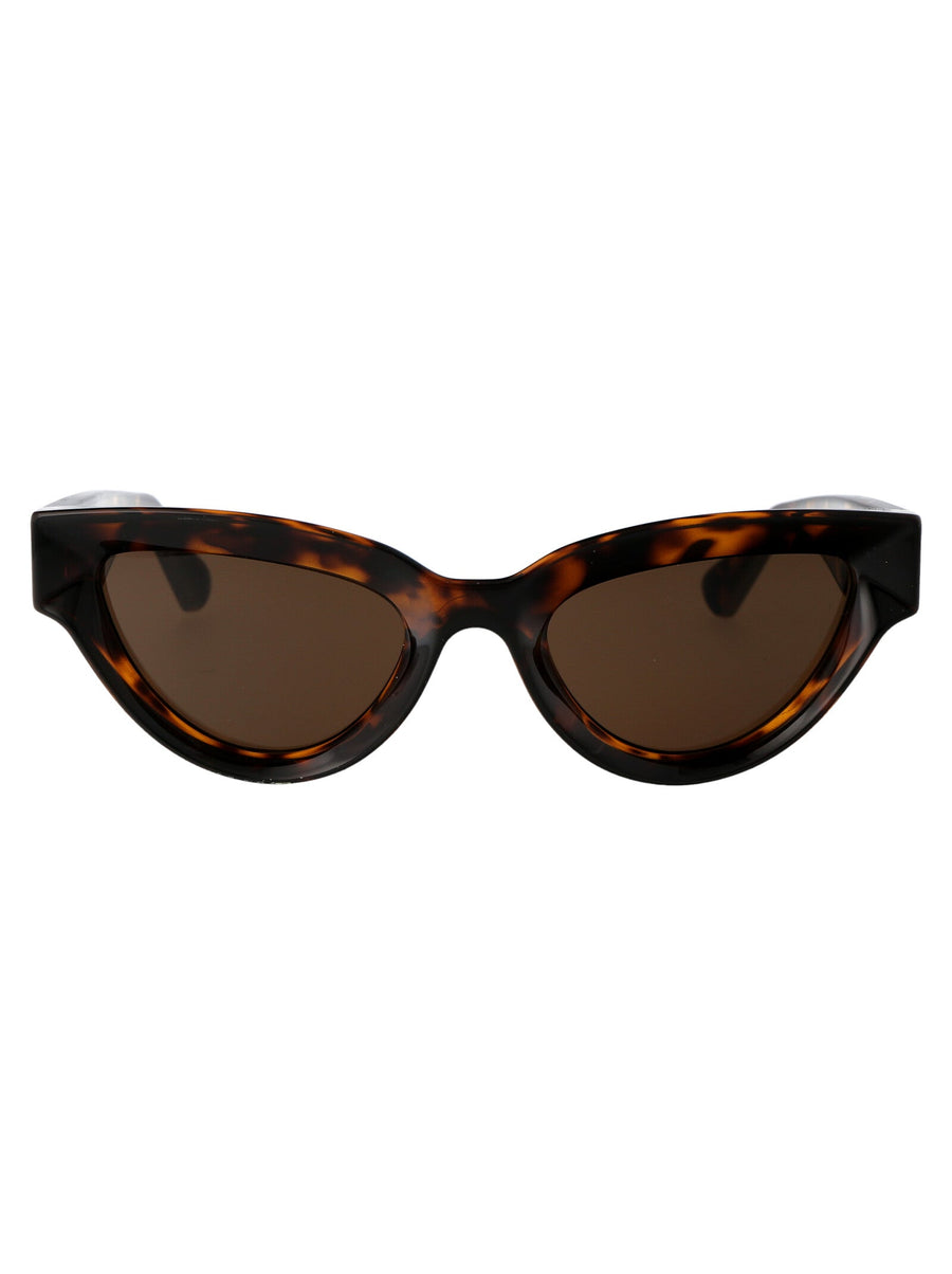 Bottega Veneta Bv1249s Cat-Eye Tortoiseshell Sunglasses — Brown Injected