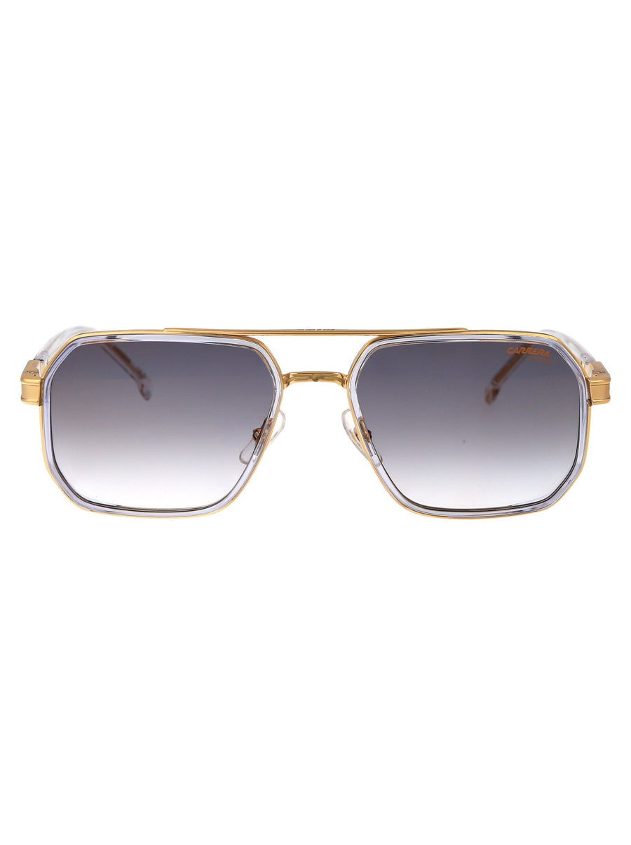 Carrera Gold Stainless Steel Sunglasses —
