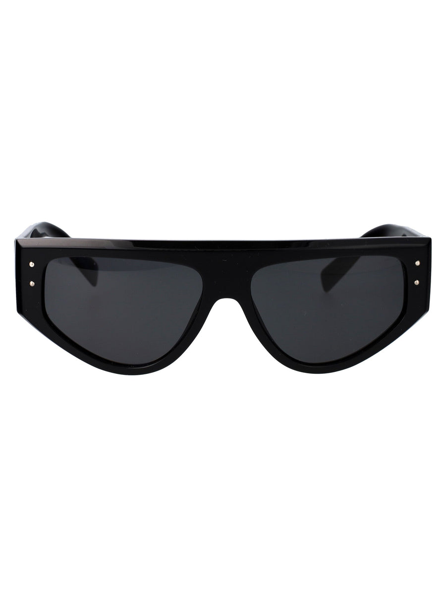 Dolce & Gabbana 0dg4461 Polished Acetate Sunglasses — Black