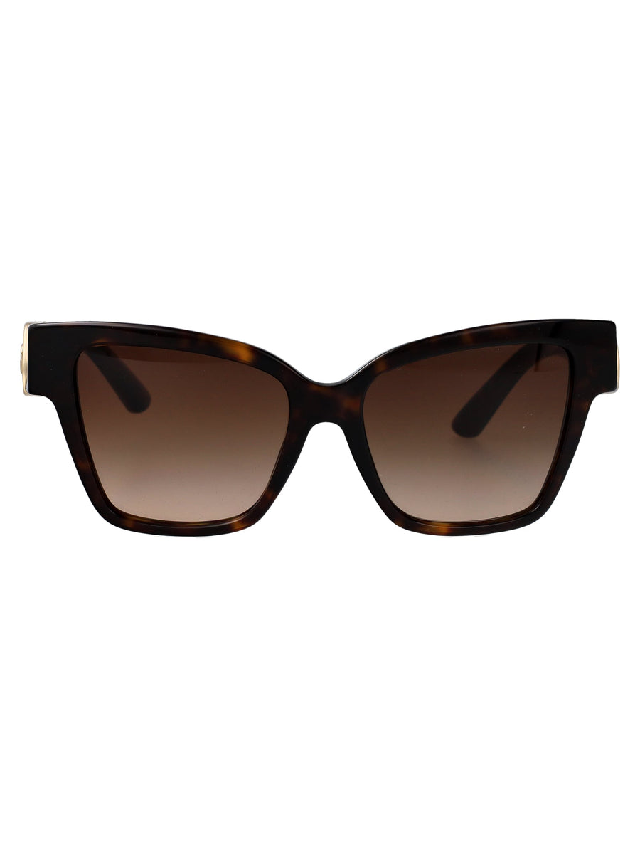 Dolce & Gabbana 0dg4470 Havana Acetate Sunglasses — Brown