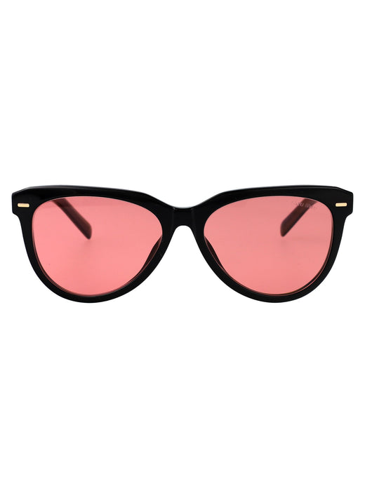 Miu Miu 0mu Cat-Eye Acetate Sunglasses — Black
