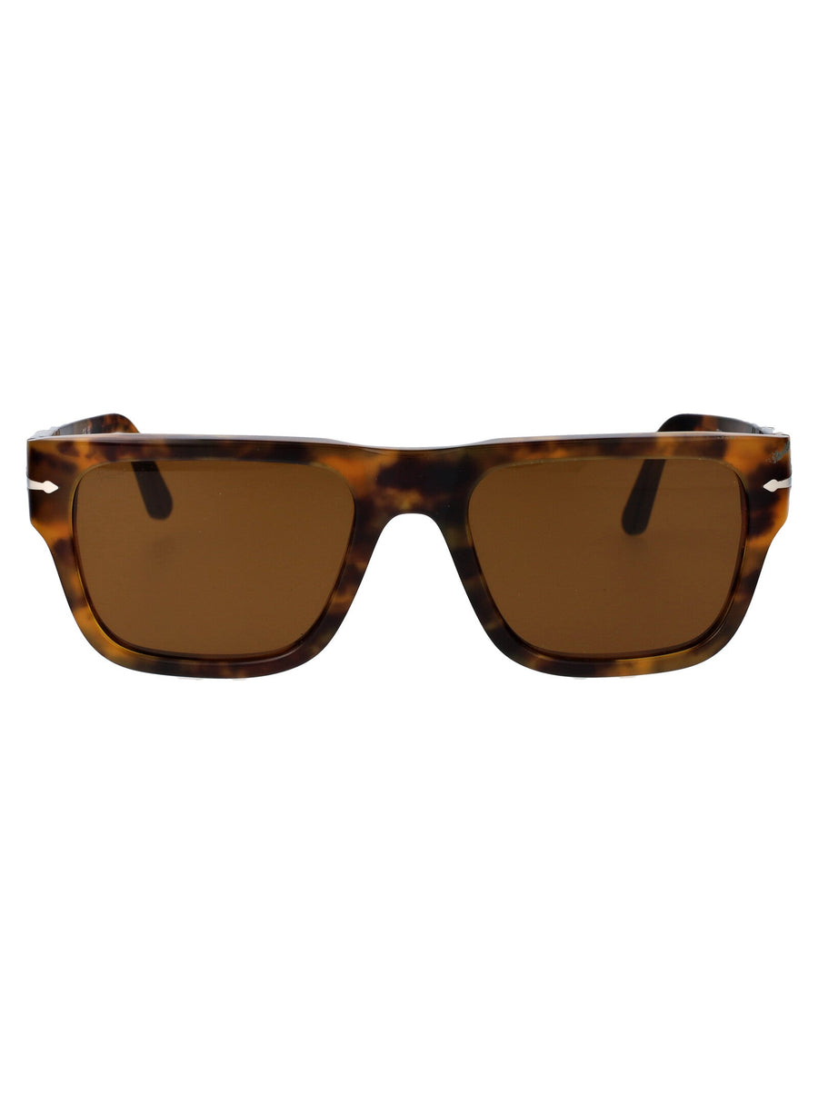 Persol 0po3348s Havana Brown Acetate Sunglasses —
