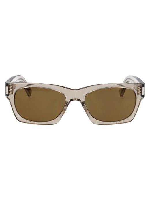 Saint Laurent Sl402 Sunglasses — Beige Acetate