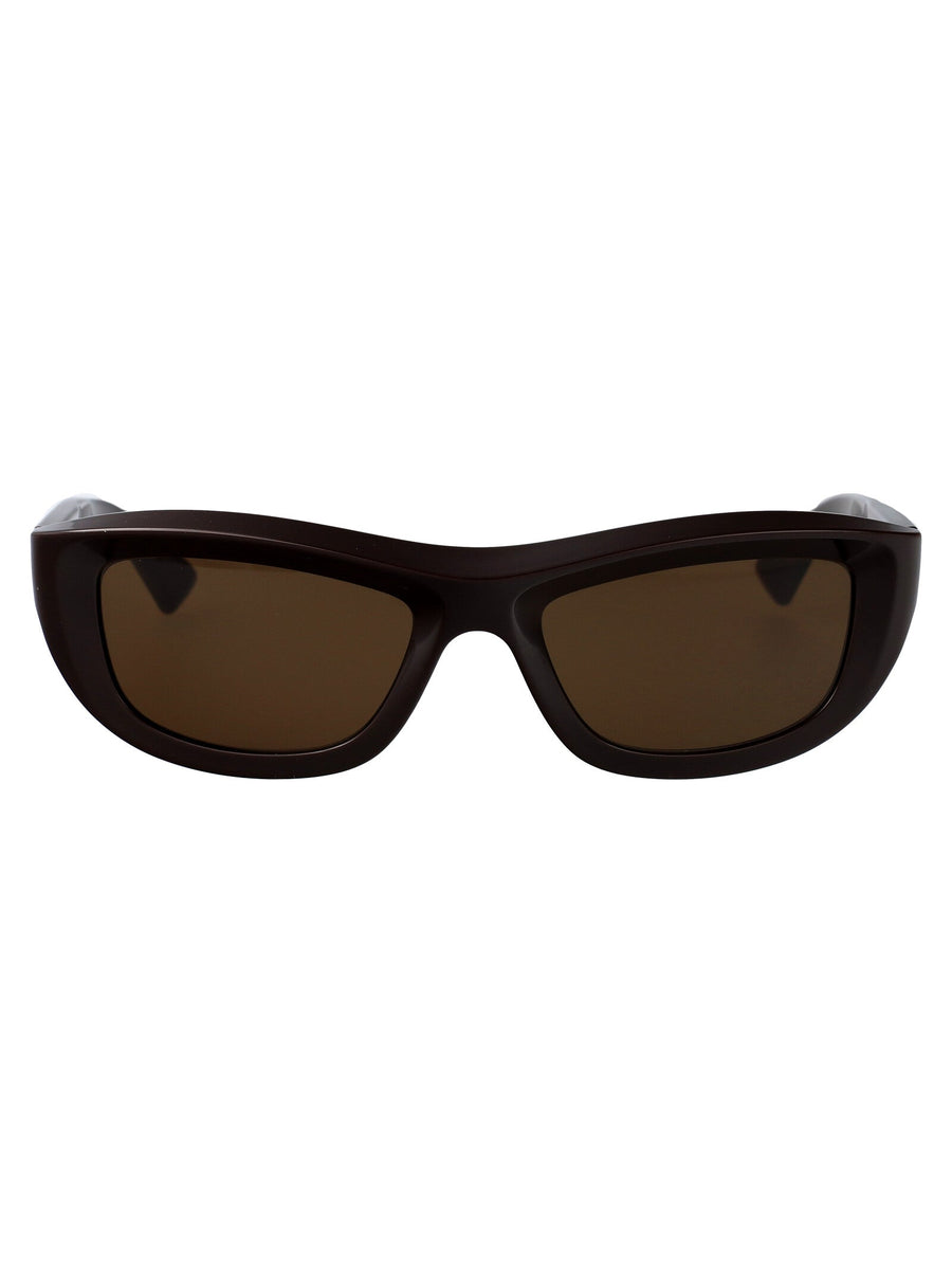 Bottega Veneta Bv1326s Sunglasses — Brown Injected