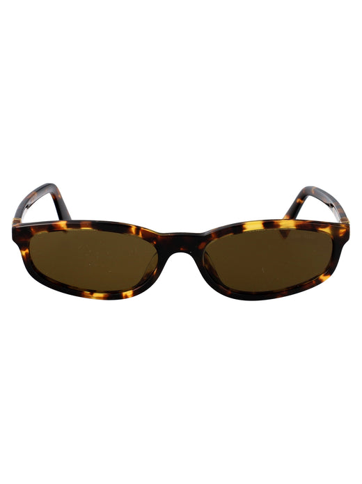 Miu Miu 0mu Sunglasses — Brown Acetate