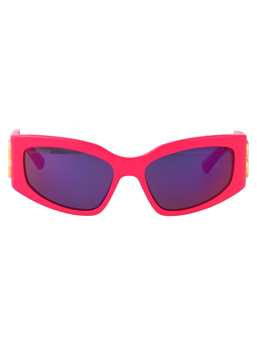 Balenciaga Bb0324sk Bold Fuchsia Acetate Sunglasses —