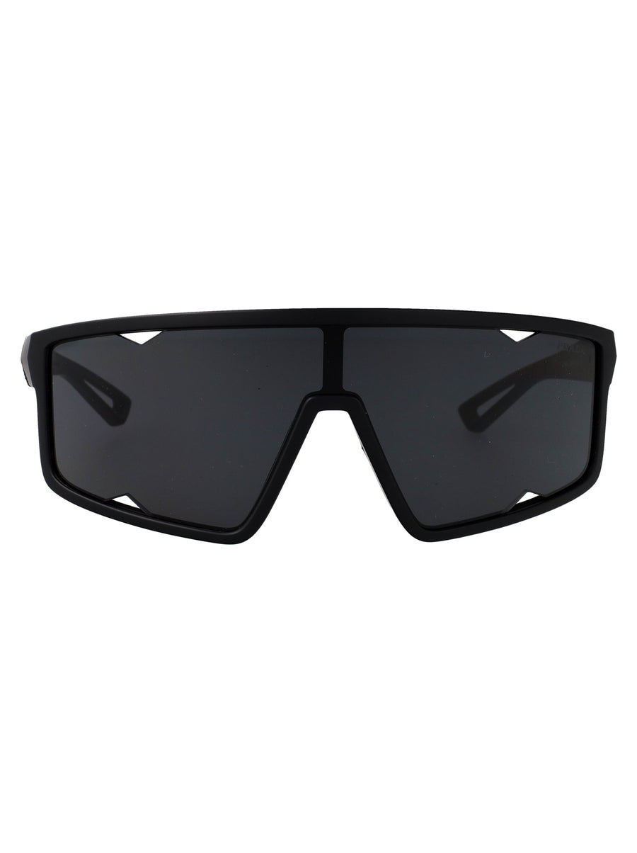 Prada 0ps Matte Black Injected Sunglasses —